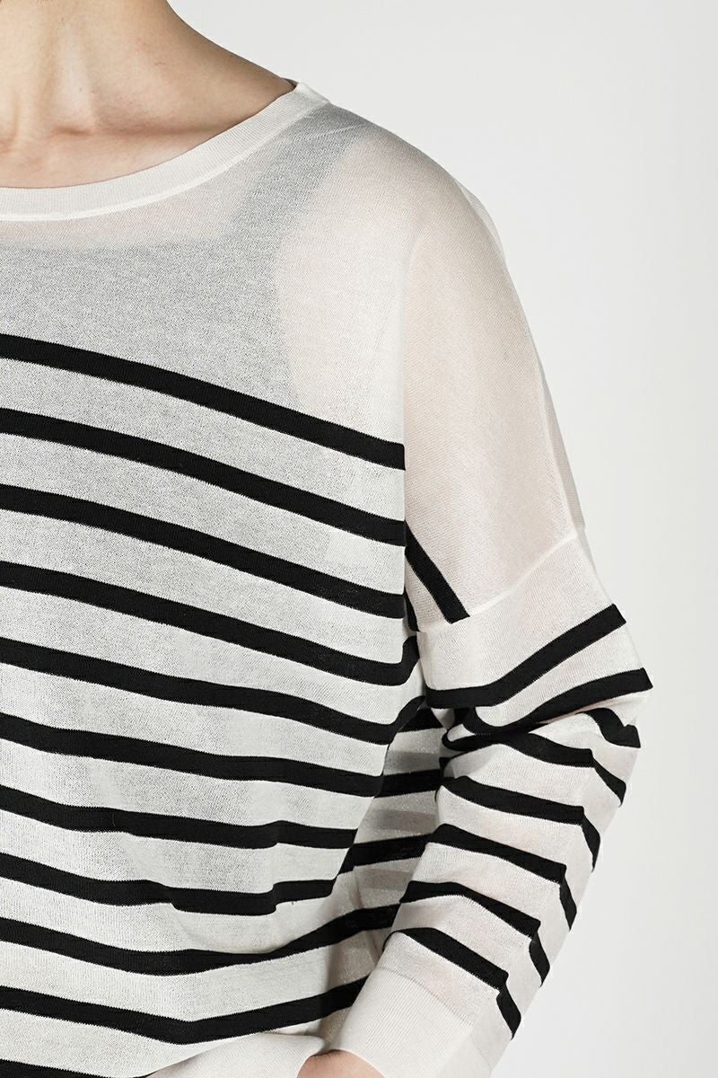 Traditional Weatherwear(トラディショナルウェザーウェア)LYNE KNIT SHEER リン ニット シアー L241THKPO0359SE -3