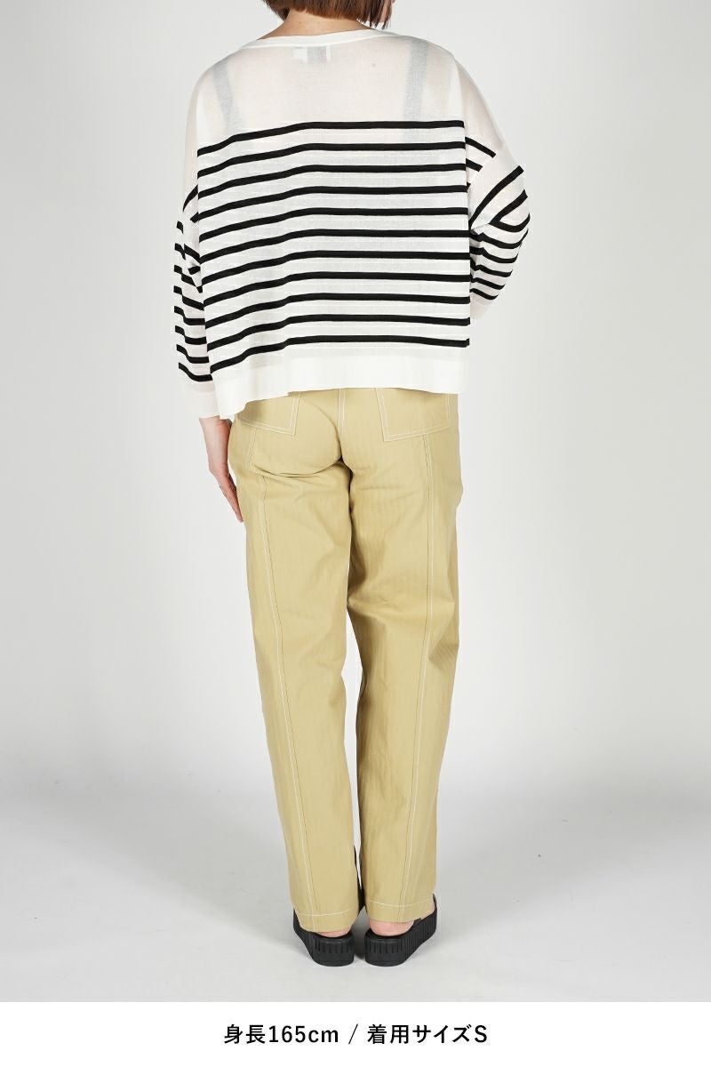 Traditional Weatherwear(トラディショナルウェザーウェア)LYNE KNIT SHEER リン ニット シアー L241THKPO0359SE -6