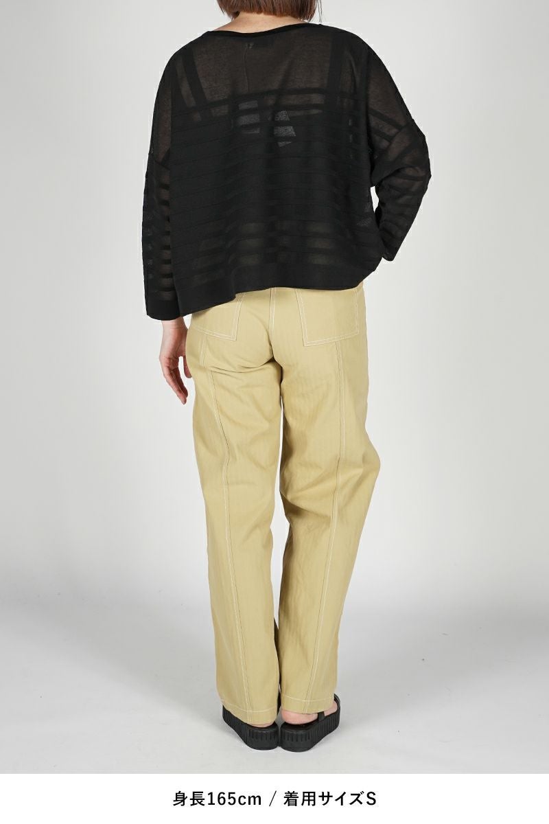 Traditional Weatherwear(トラディショナルウェザーウェア)LYNE KNIT SHEER リン ニット シアー L241THKPO0359SE -10