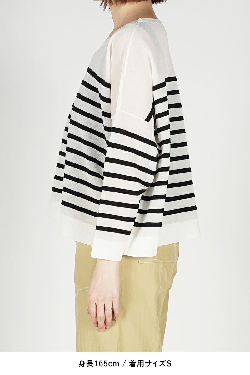 Traditional Weatherwear(トラディショナルウェザーウェア)LYNE KNIT SHEER リン ニット シアー L241THKPO0359SE -12