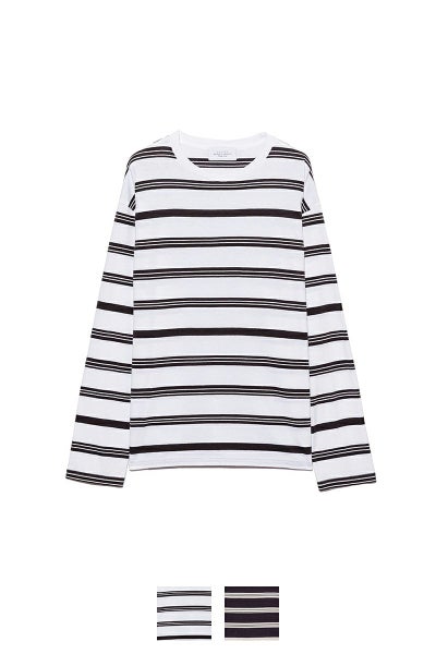 UNUSED(アンユーズド)Long sleeve border T-shirt 長袖ボーダーTシャツ US2430