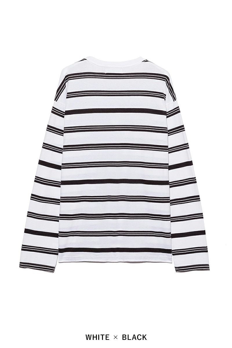 UNUSED(アンユーズド)Long sleeve border T-shirt 長袖ボーダーTシャツ US2430 -12