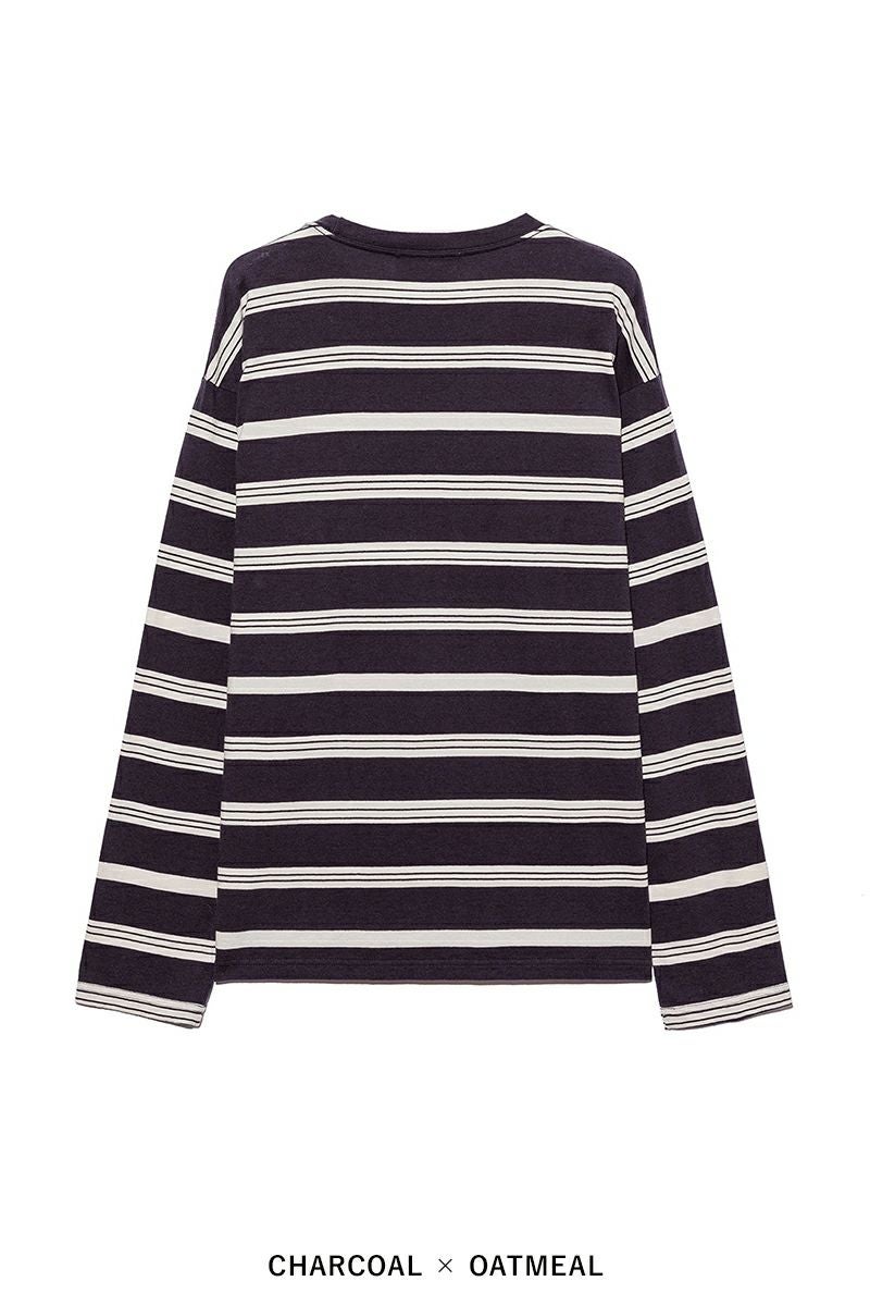 UNUSED(アンユーズド)Long sleeve border T-shirt 長袖ボーダーTシャツ US2430 -16