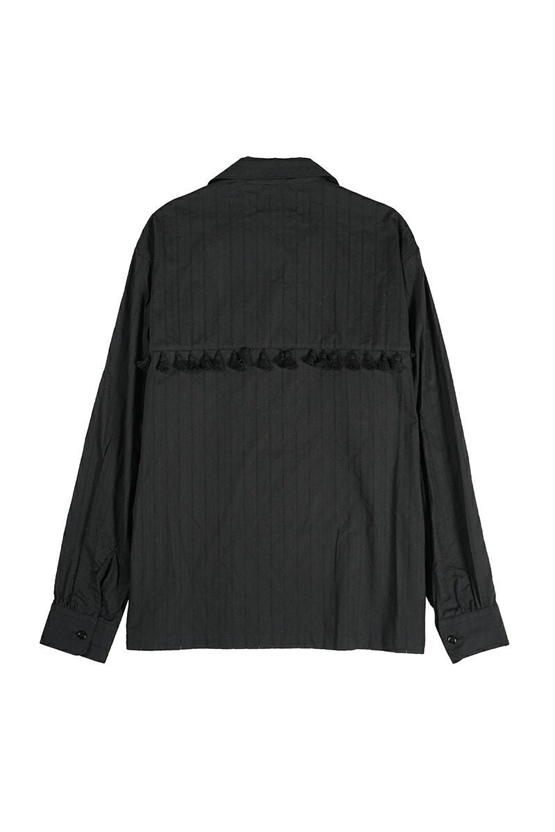 UNUSED(アンユーズド)Long sleeve fringe shirt 長袖フリンジシャツ US2438 -2