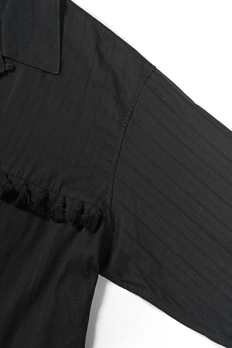 UNUSED(アンユーズド)Long sleeve fringe shirt 長袖フリンジシャツ US2438 -5