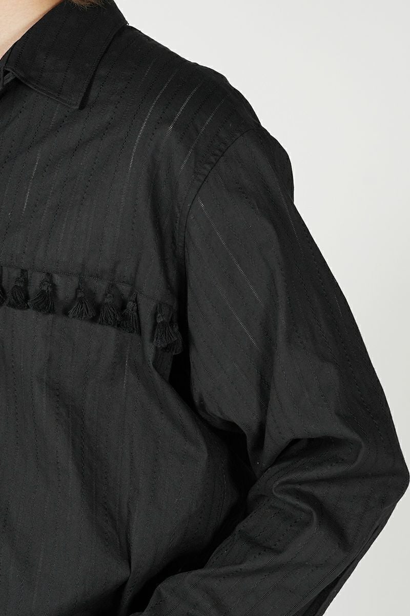 UNUSED(アンユーズド)Long sleeve fringe shirt 長袖フリンジシャツ US2438 -10