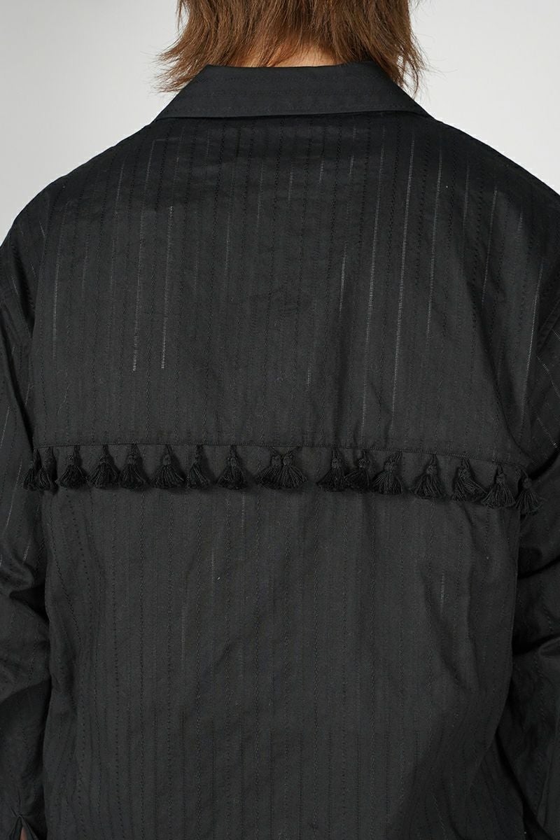UNUSED(アンユーズド)Long sleeve fringe shirt 長袖フリンジシャツ US2438 -11