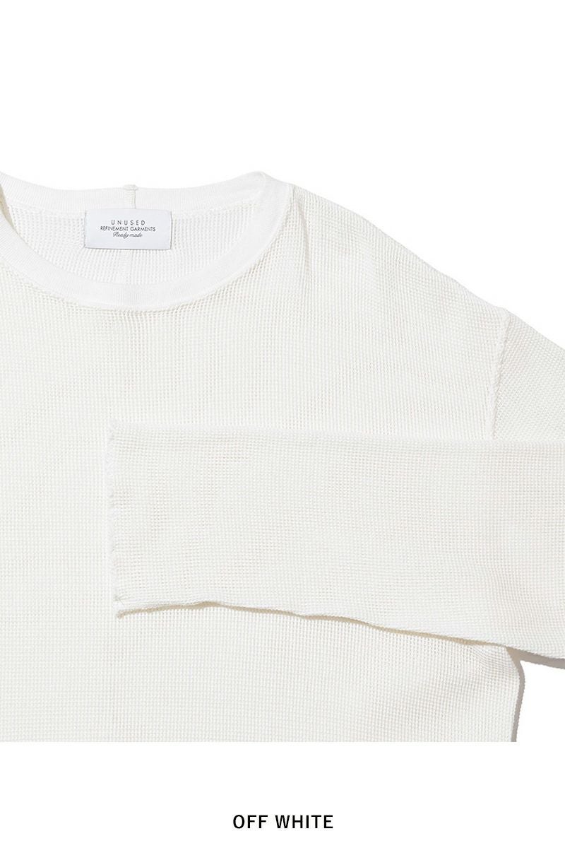 UNUSED(アンユーズド) | UNUSED(アンユーズド)Long sleeve mesh T