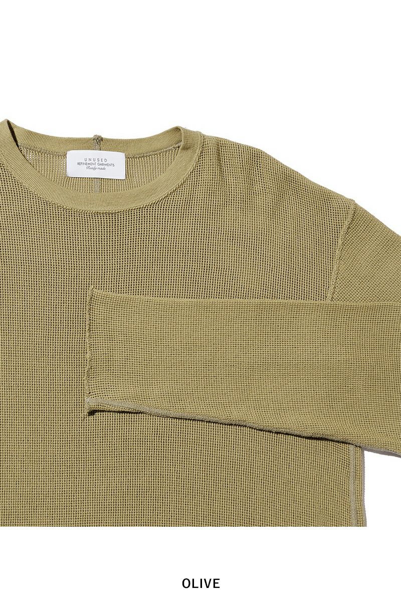 UNUSED(アンユーズド) | UNUSED(アンユーズド)Long sleeve mesh T