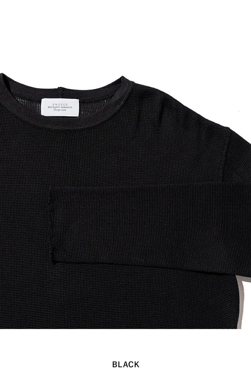 UNUSED(アンユーズド) | UNUSED(アンユーズド)Long sleeve mesh T