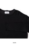 UNUSED(アンユーズド)Long sleeve mesh T-shirt 長袖メッシュTシャツ US2408 -11