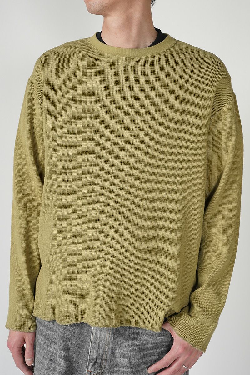 UNUSED(アンユーズド) | UNUSED(アンユーズド)Long sleeve mesh T