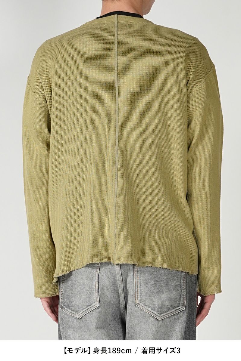 UNUSED(アンユーズド) | UNUSED(アンユーズド)Long sleeve mesh T