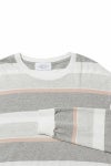 UNUSED(アンユーズド)Long-sleeve border T-shirt 長袖ボーダーTシャツ US2342 -3