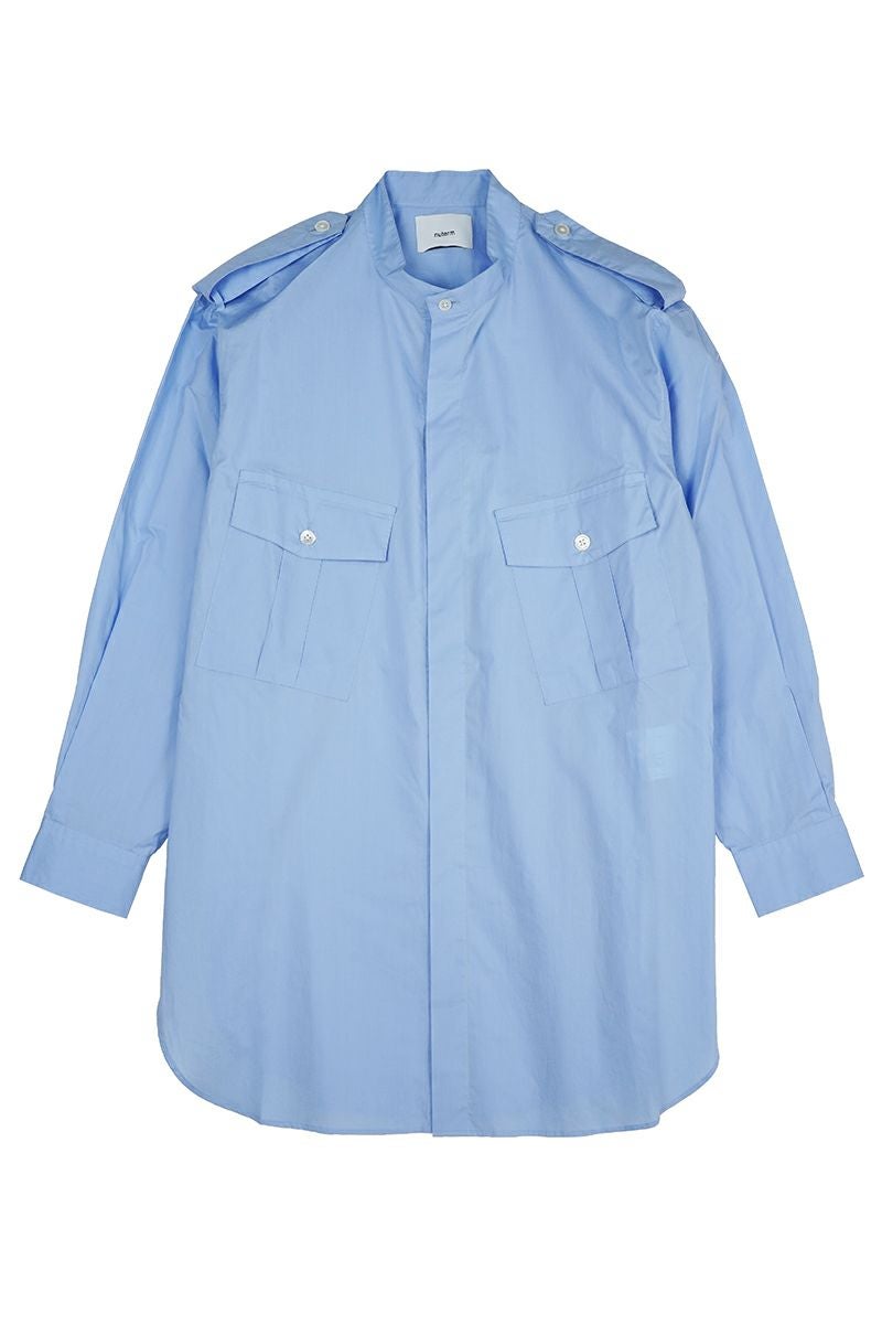 nuterm(ニューターム)Loose Army Shirts ルーズアーミーシャツ 001SH-023S -1