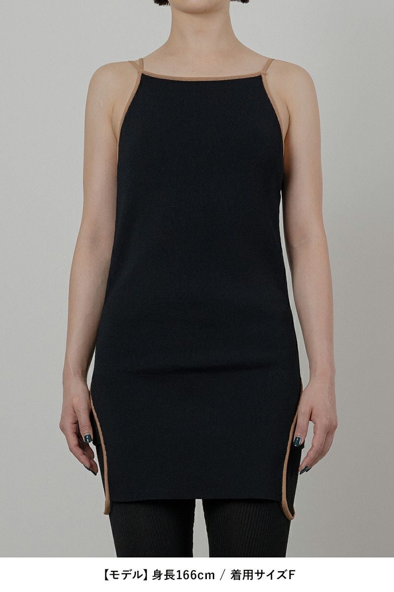 TAN(タン)MATT RIB KNITTED MULTIWAY TUNC マットリブニット マルチウェイタンクトップ TAN24SS005 -13
