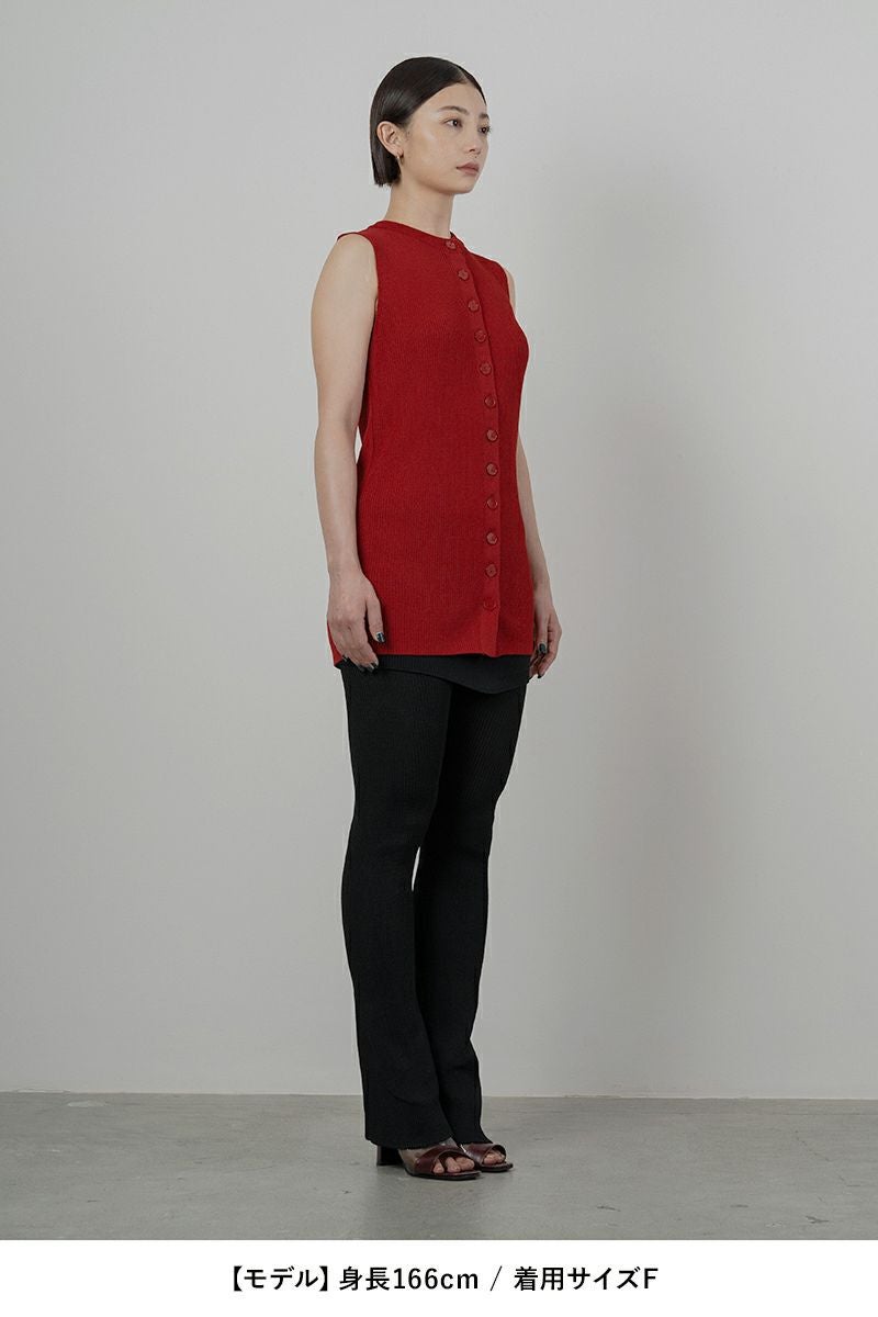 TAN(タン)MATT RIBED 2PIECE CARDIGAN マットリブ 2ピースカーディガン TAN24SS004 -5