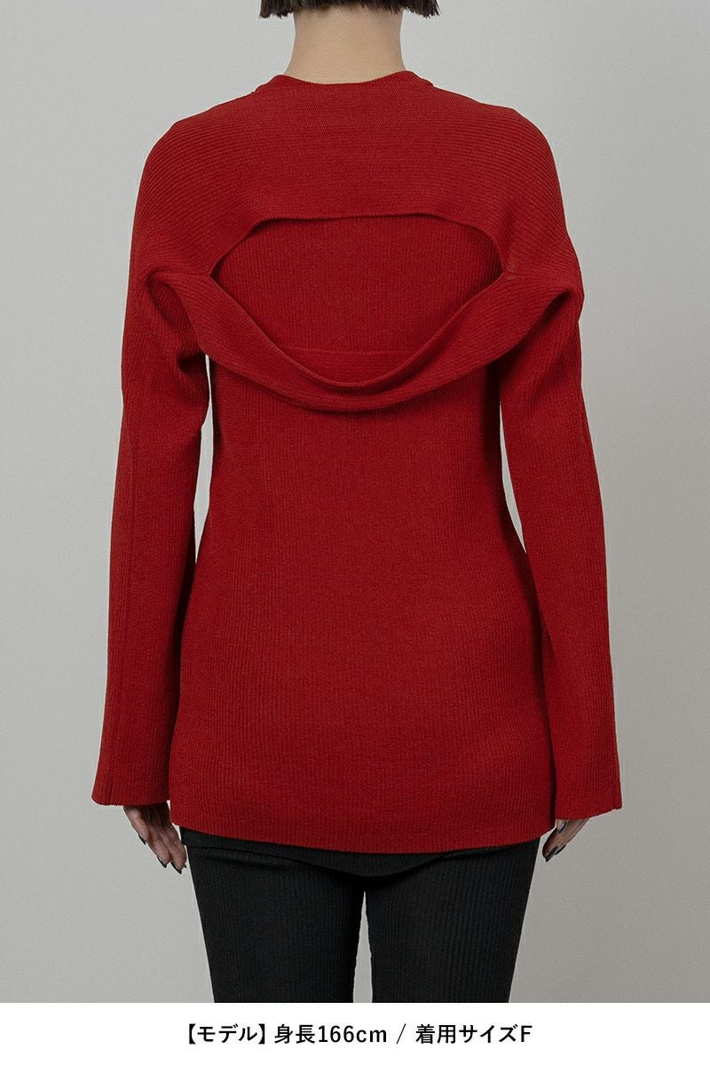 TAN(タン)MATT RIBED 2PIECE CARDIGAN マットリブ 2ピースカーディガン TAN24SS004 -14