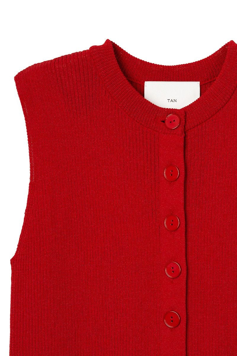 TAN(タン)MATT RIBED 2PIECE CARDIGAN マットリブ 2ピースカーディガン TAN24SS004 -23