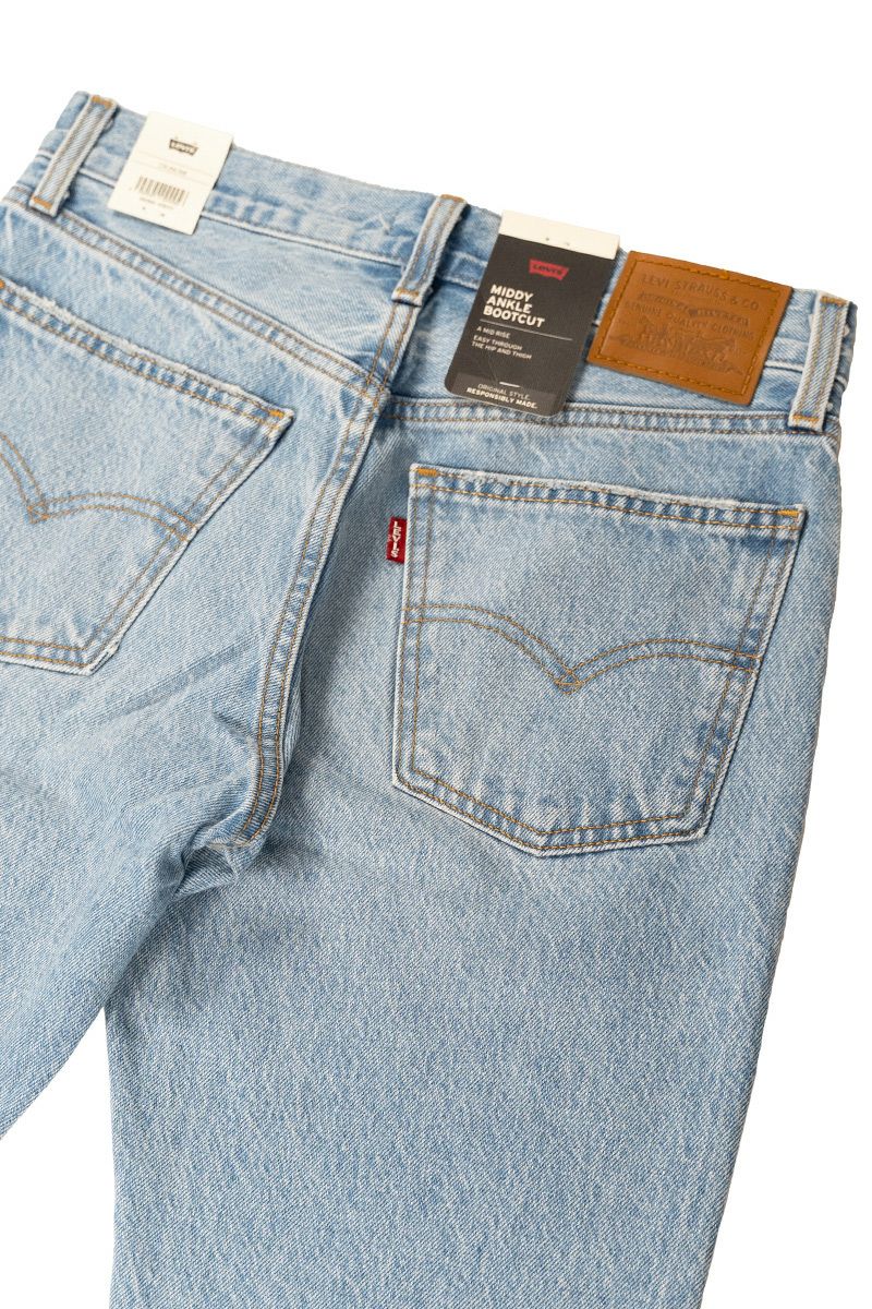 Levi's(リーバイス)MIDDY ANKLE BOOTCUT ブーツカット ミディアムインディゴ JUST NOT SORRY A55630002 -7