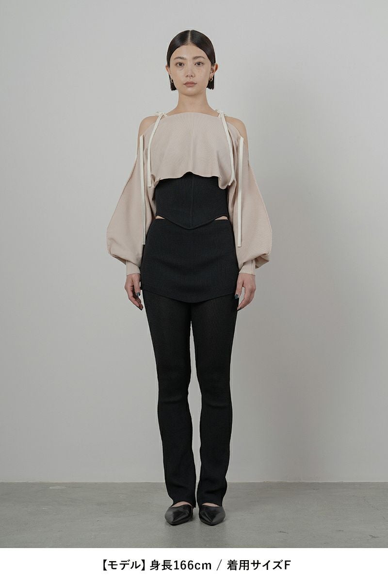 TAN タン　ニット　ボレロ TAN(タン) | TAN(タン)MULTIWAY KNITTED BOLERO マルチウェイ ニット
