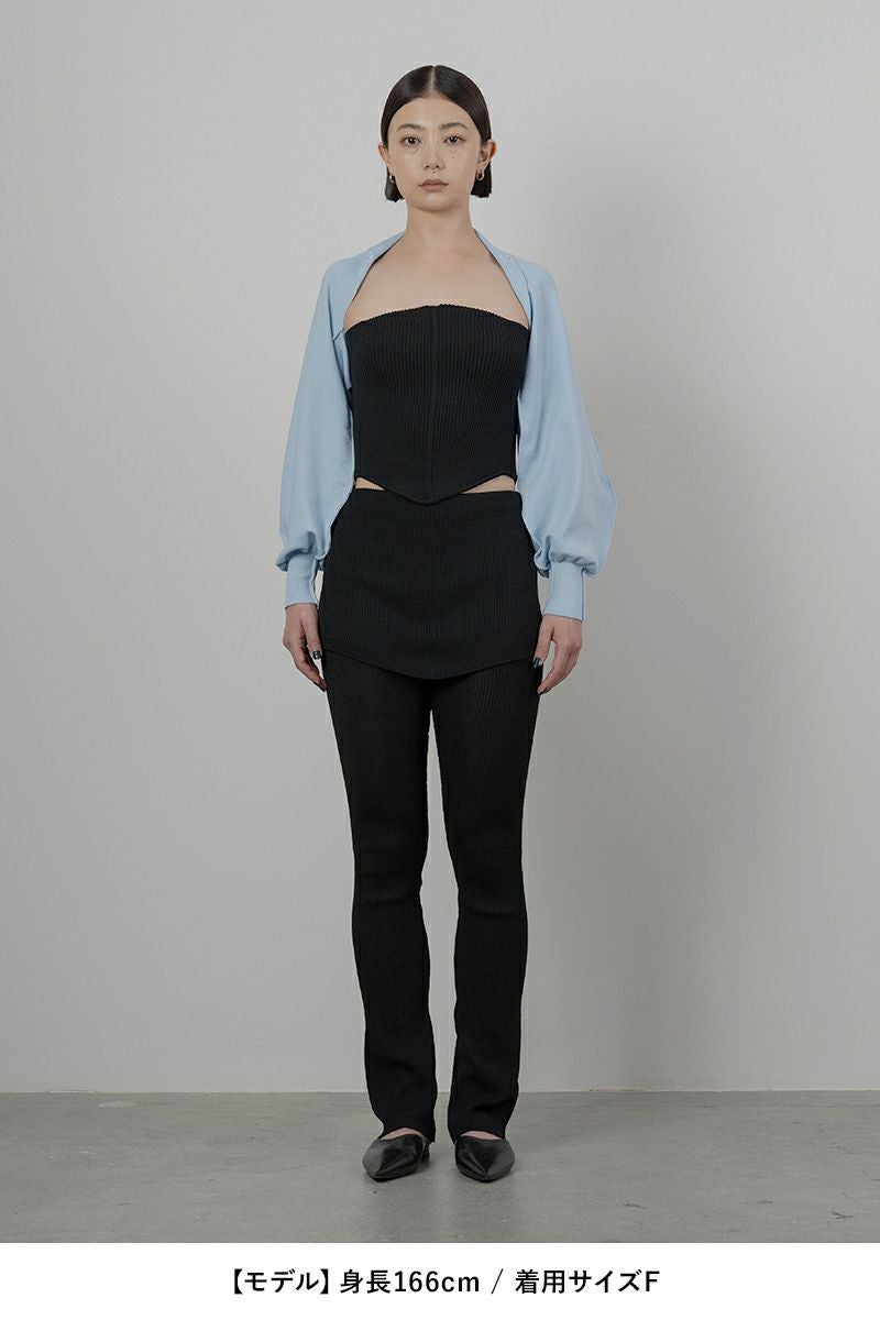 TAN(タン) | TAN(タン)MULTIWAY KNITTED BOLERO マルチウェイ ニット
