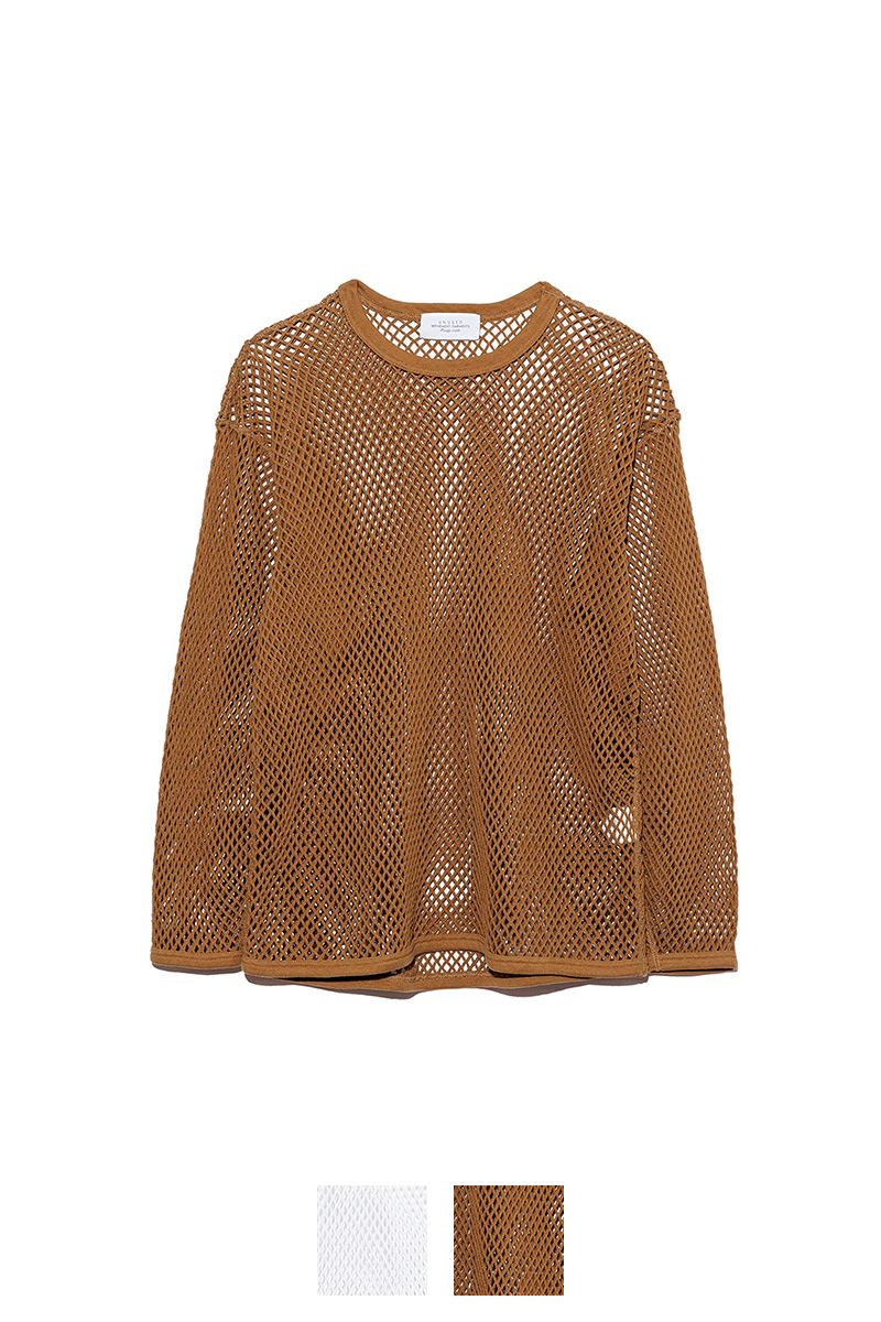 UNUSED(アンユーズド) | UNUSED(アンユーズド)Mesh long sleeve tee
