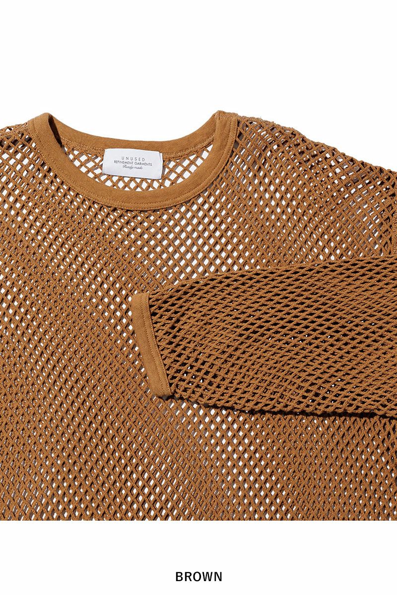 UNUSED(アンユーズド) | UNUSED(アンユーズド)Mesh long sleeve tee