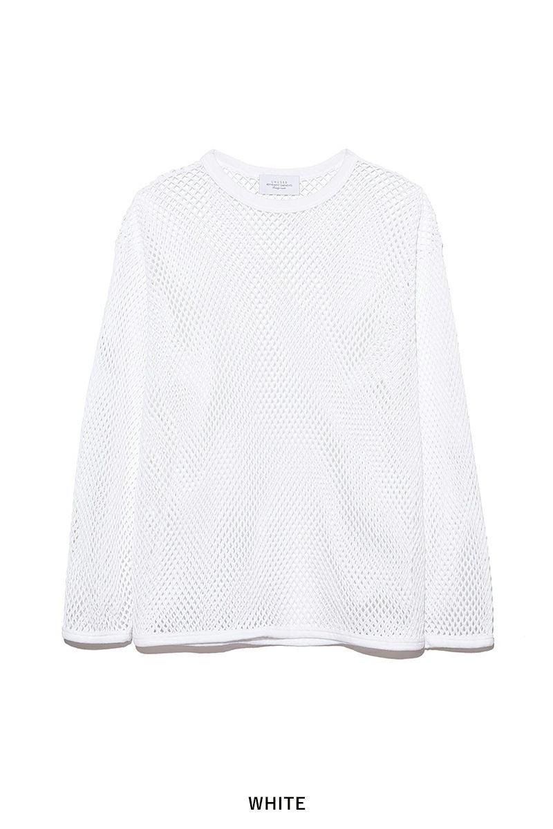 UNUSED(アンユーズド)Mesh long sleeve tee メッシュ長袖Tシャツ US2411 -5