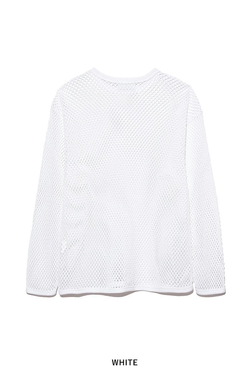 UNUSED(アンユーズド)Mesh long sleeve tee メッシュ長袖Tシャツ US2411 -6
