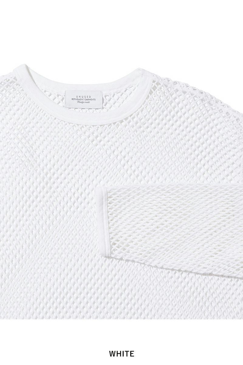 UNUSED(アンユーズド) | UNUSED(アンユーズド)Mesh long sleeve tee