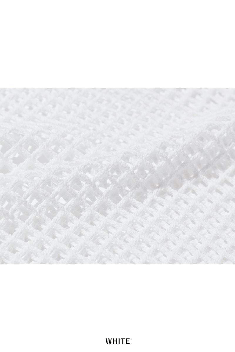 UNUSED(アンユーズド)Mesh long sleeve tee メッシュ長袖Tシャツ US2411 -8