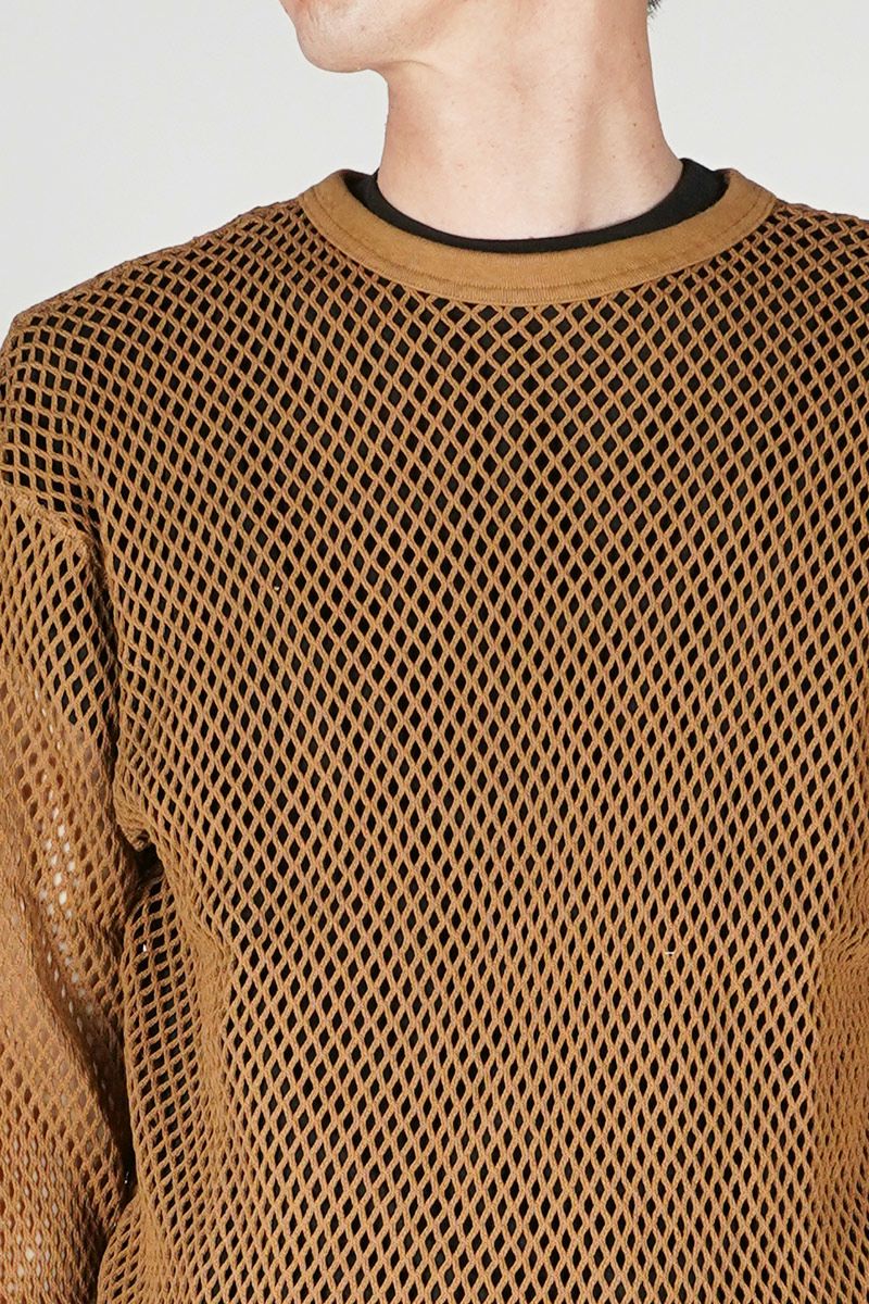 UNUSED(アンユーズド) | UNUSED(アンユーズド)Mesh long sleeve tee