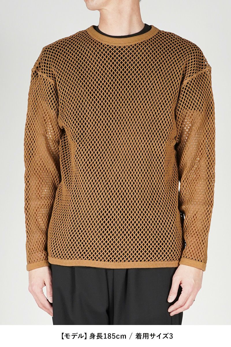 UNUSED(アンユーズド) | UNUSED(アンユーズド)Mesh long sleeve tee