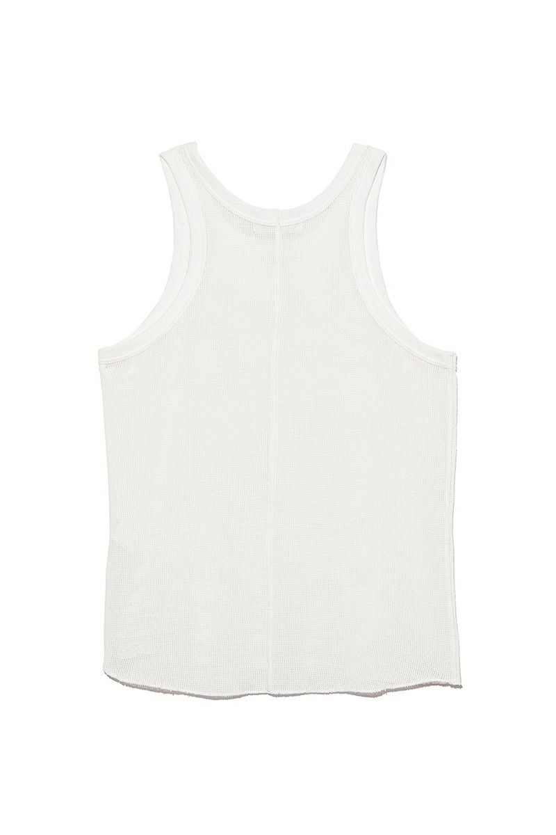 UNUSED(アンユーズド) | UNUSED(アンユーズド)Mesh tank top メッシュ