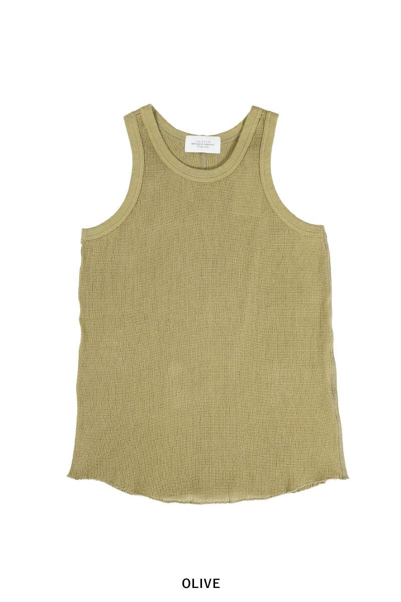 UNUSED(アンユーズド) | UNUSED(アンユーズド)Mesh tank top メッシュ 