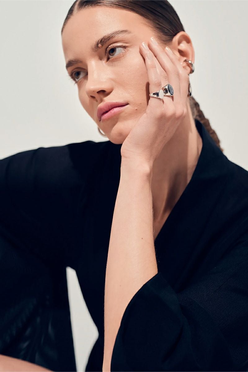 TOMWOOD(トムウッド)Mini Signet Oval R74RJNA01S925 -3