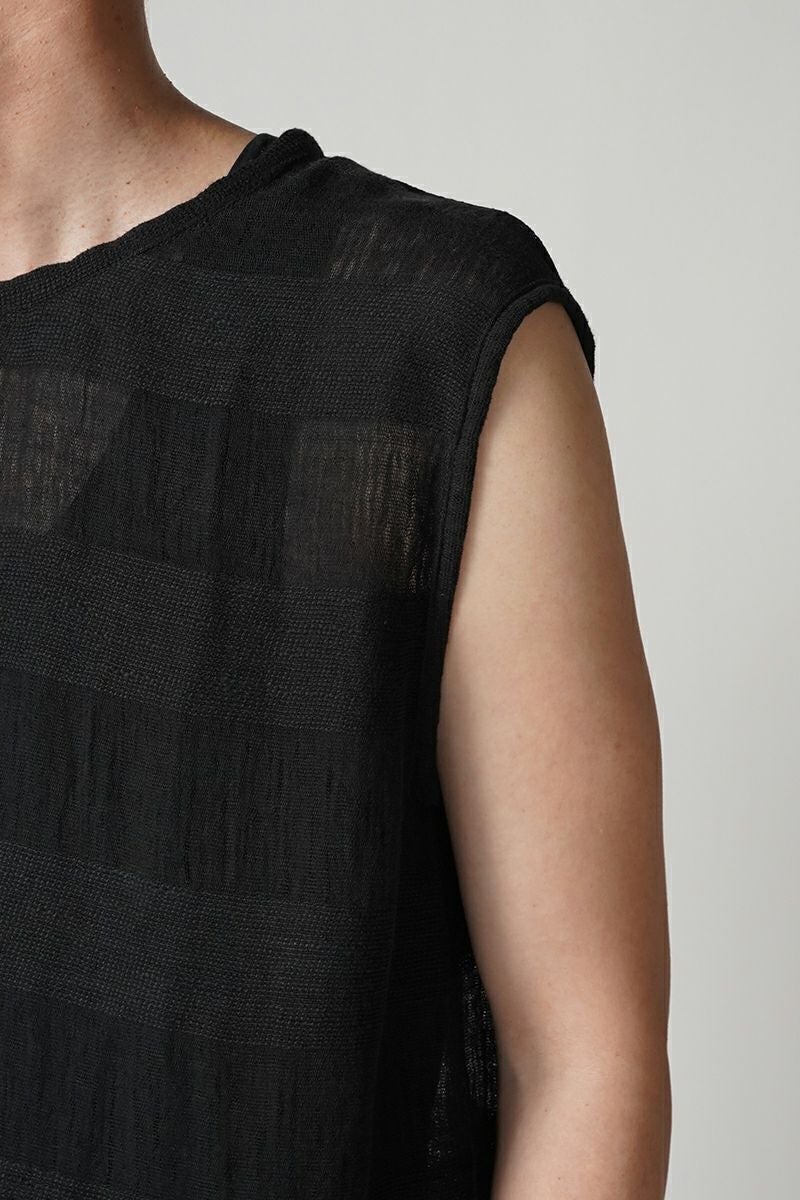 saby(サバイ)NO SLEEVE SHIRTS ノースリーブシャツ 24SS-101202 -3