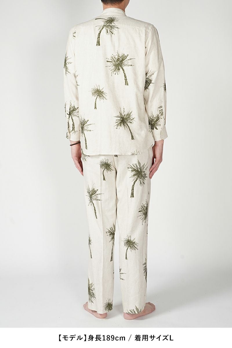 High Scream Center(ハイスクリームセンター)NO TUCK TR LI/RA ノータックトラウザース リネンレーヨン HSC24SS-PT01 -14