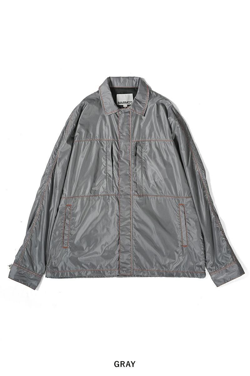 MARMOT(マーモット キャピタル)NYLON COLOR STITCH SHIRTS ナイロンカラーステッチシャツ 24SS-L3-04 -11