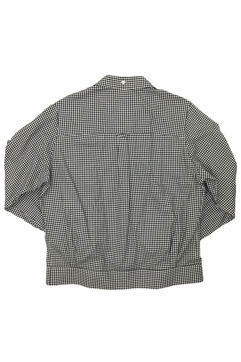 RICE NINE TEN(ライスナインテン)OPEN COLLAR GINGHAM CHECK BUTTON DOWN SHIRT オープンカラーギンガムチェックボタンダウンシャツ SH-OPBD-GC -2