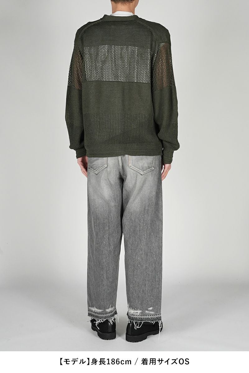 INNAT(インアット)OPENWORK PATTERN CARDIGAN オープンワークパターンカーディガン INNAT05-K02 -6