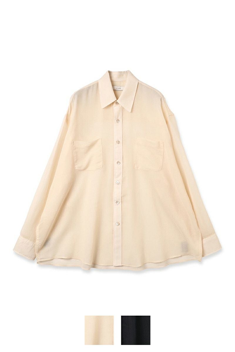 【新品未使用】24SS JieDa　ジエダ OVER SIZE SHIRT JieDa(ジエダ) | JieDa(ジエダ)OVER SIZE SHIRT オーバーガーゼシャツ