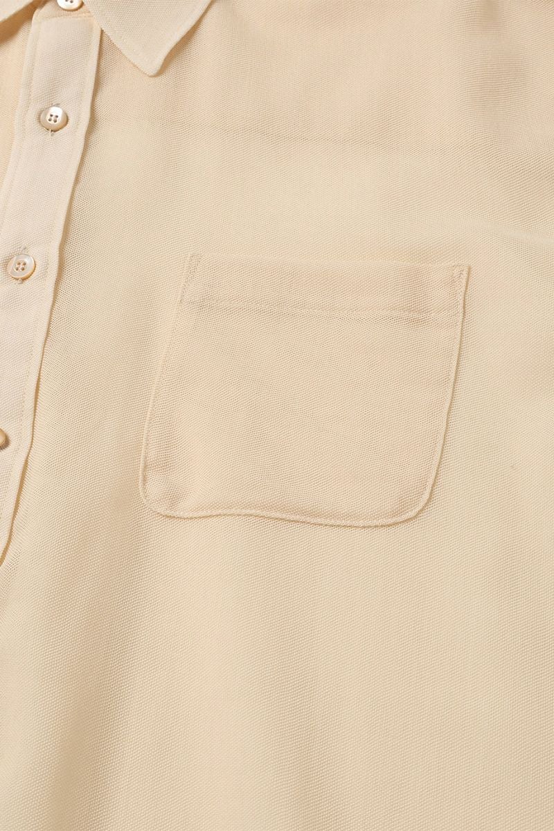 JieDa(ジエダ) | JieDa(ジエダ)OVER SIZE SHIRT オーバーガーゼシャツ