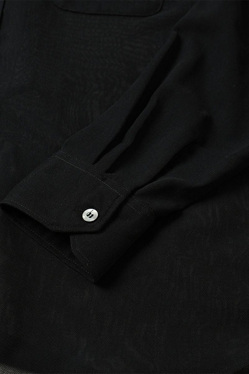 JieDa(ジエダ) | JieDa(ジエダ)OVER SIZE SHIRT オーバーガーゼシャツ