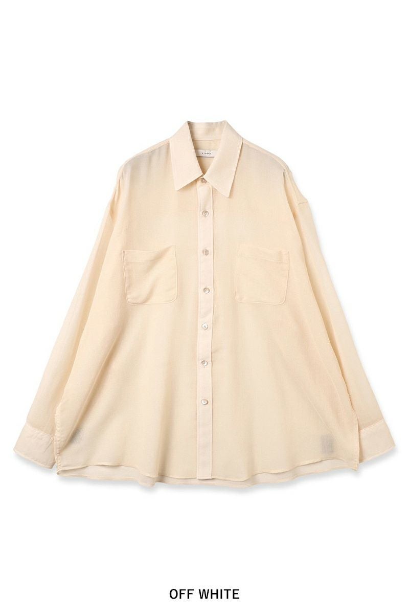 JieDa(ジエダ)OVER SIZE SHIRT オーバーガーゼシャツ Jie-24S-SH04 -13