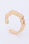 Hirotaka(ヒロタカ)Octagon Ear Cuff S オクタゴンイヤーカフ - Yellow Gold