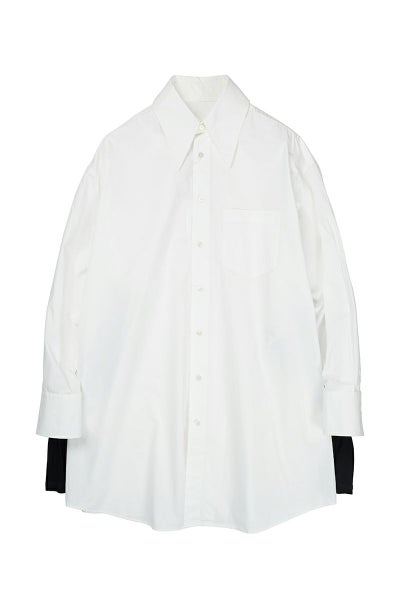 MM6 Maison Margiela(エムエムシックス)Oversize muff shirt オーバーサイズマフシャツ S62DL0083S47294970