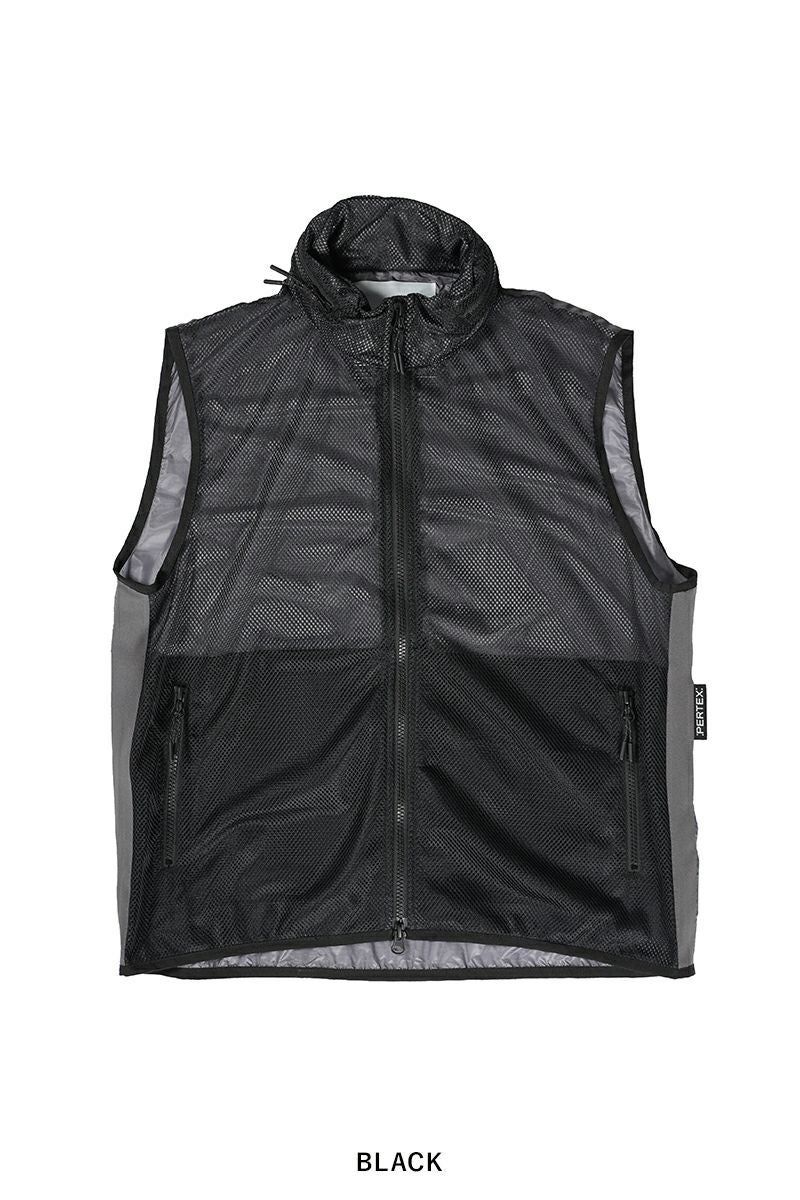 MARMOT(マーモット キャピタル)PARTEX FRONT MESH COMBI VEST パーテックスフロントメッシュコンビベスト 24SS-L3-07 -11