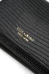 VIOLAd'ORO(ヴィオラドーロ)PORTA リザード型押しレザー 三つ折りミニウォレット V-5045 -2